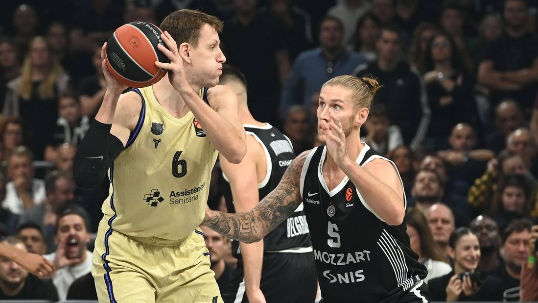 Veselý v Eurolize trojkou přispěl k závěrečnému obratu proti Partizanu